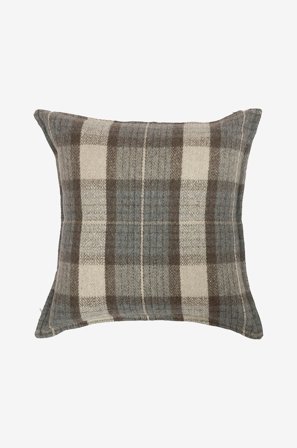 Halvor Bakke - Zulu Putetrekk - Grå - Pynteputer & putetrekk - 50X50 - Fra Homeroom