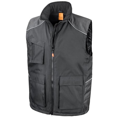 Result Unisex Work-Guard Vostex Bodywarmer / Gilet / Workwear M
