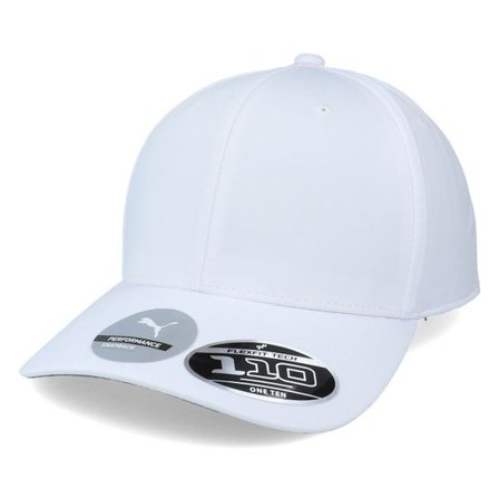 Puma - Vit adjustable Keps - Cresting Bright White 110 Adjustable @ Hatstore