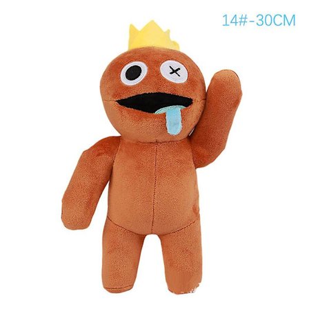 Rainbow Friends Kosedyr Blå Monster Myk Plysjdukke For Kids Fans [DB]