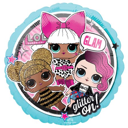 LOL Folieballong Rund 45cm