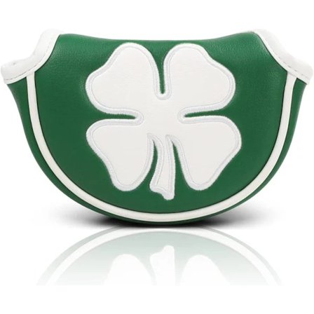 Golf Halv Mallet Putter Cover Magnetisk Halv Mallet Hodebeskyttelse Mid Mallet Putter Hodebeskyttelse Høykvalitets klubbhodebeskyttende hylster