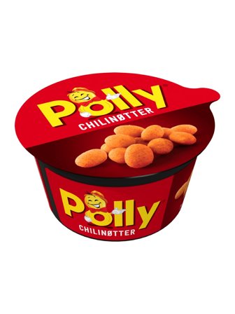 Orkla PollyPolly peanuts with coating and chili flavour 0.07kg