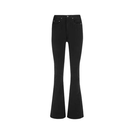 Golden Goose, Flared Jeans Zwart, Dames, Maat:W26