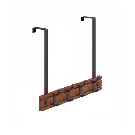 Over Dørkrokene Bambus Dørhenger Håndklestativ