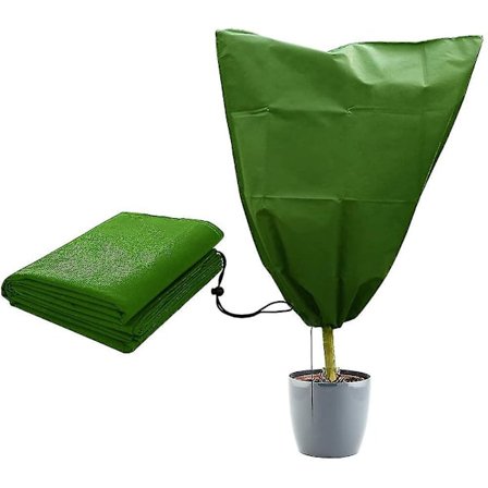 Sæt med 2 beskyttelsesposer til vinterplanter - til grønne planter - W