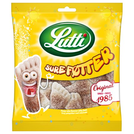 Lutti Sura Fötter Godispåse 100g