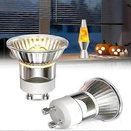 35W GU10 Laavalamppupolttimo, Mini MR11 GU10 Halogeenipeilipolttimo 200LM Lämmin valkoinen 2700K GU10 Spottivalo Keilan kulma 24° Himmennettävät 