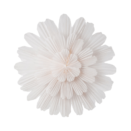 Watt&Veke Adventsstjärna Snöblomma 68 cm Belysning Vit ONESIZE