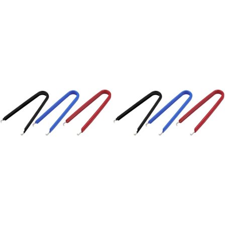 6 st IC-dragare IC-chip extraktionsverktyg IC-chipdragare plockare omkopplare nyckelavdragare U-formad IC