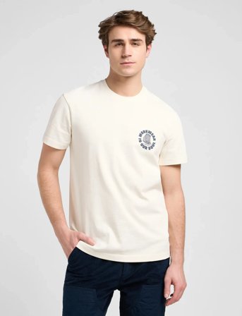 Lee Jeans Ww Graphic Tee - Cream - XL