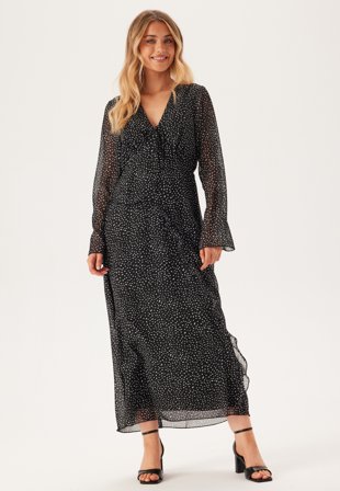 BUBBLEROOM V-Neck Frill Dress Vaatteet