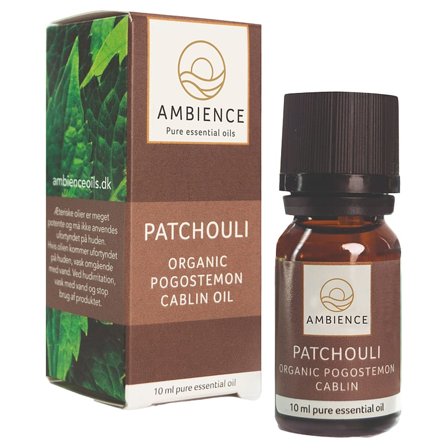 Ambience Patchouli Olie Økologisk 10 ml, Tøj & Bolig, Duftolier, Æteriske Olier