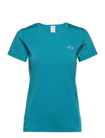 Nora Tee T-shirt Top Blå Kari Traa
