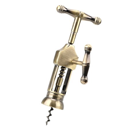 Vintagestil Sink Legering Vinflaskeåpner - Holdbart, Enkelt Korkfjernings Kjøkken- og Barverktøy