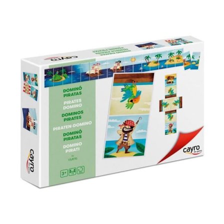 Brädspel för hela familjen - Domino Pirates. Spel{hw}