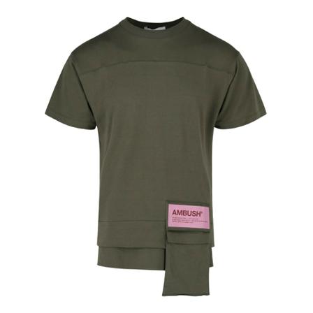 Ambush New Waist Pocket T-Shirt , Groen , Heren , Maat: S