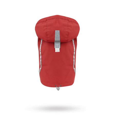 Puppy Angel - Urban Outdoor Raincoat - Red - Regnkläder, regnjacka & regntäcke till hund