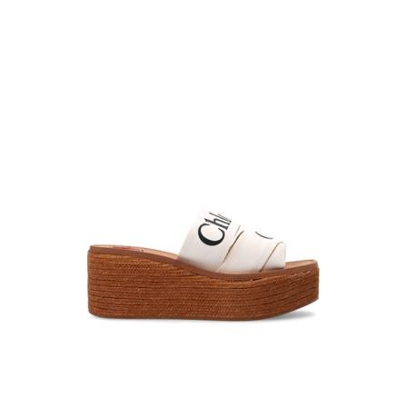 Chloé, Wedge slides Bruin, Dames, Maat:40 EU