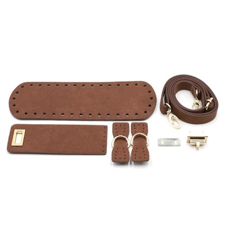 7 dele pungfremstillingskit skulderrem DIY taske med hardware