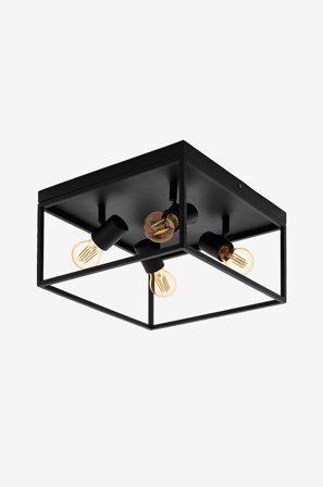 EGLO - Taklampe Silentina With 4 Lamps - Svart - Taklamper - Fra Homeroom