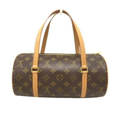 Louis Vuitton Vintage Pre-owned Canvas hndtasker Brun, Dame Vintage Tasker, Størrelse: ONE Size