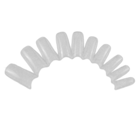 500 stk neglespidser klare løse negle akryl neglespidser