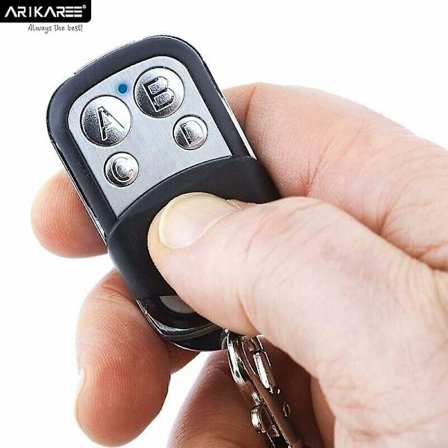 Universell fjärrkontroll för grind, frekvens 433,92 MHz för automatiska grindar, stor räckvidd - Universell fjärrkontroll för programmerbar grind fast