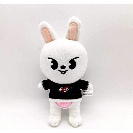 Skzoo Plysj, 21 cm Stray Kids Plysjleker, Kreative Myke Utstoppede Tegneserie Plysjleker Gaveleker for Barn Fans (Leebit)