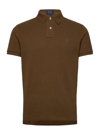The Iconic Mesh Polo Shirt Designers Knitwear Short Sleeve Knitted Polos Grey Polo Ralph Lauren