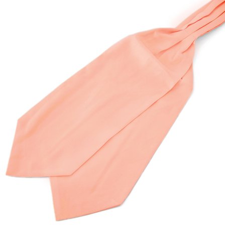 Salmon Pink Basic Cravat for Men - Cravats