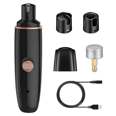 Hunde Klo Grinder, Elektrisk Neglefil Og Hunde Negle Grinder Med 2 Slibesten, Hunde Klo Gave