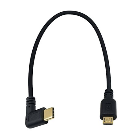 25cm Data Adapter Type C til Mini Micro 5 Pin USB-kabel OTG-konverter Høj hastighed