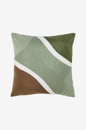 Svanefors - Kuddfodral Claire - Grön - Prydnadskuddar & kuddfodral - 45X45 - Från Homeroom