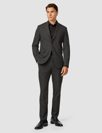 Shaping New Tomorrow - Essential Suit - Alsphalt Pinstripe - Male - Size