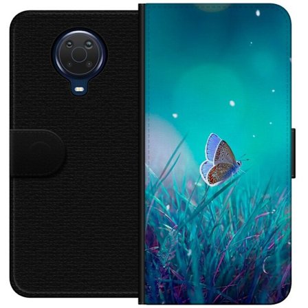 Kompatibelt Plånboksfodral till Nokia Nokia G20 Magical Butterfly