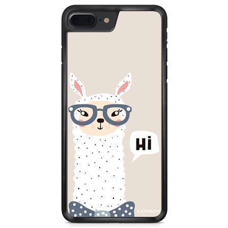 Bjornberry Skal iPhone 8 Plus - Söt Lama