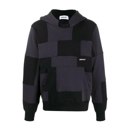 Ambush block panelled hoodie Blå, Herre