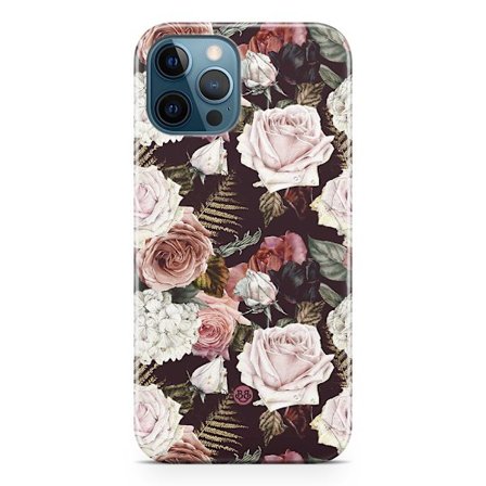 Bjornberry iPhone 12 Pro Premiumskal - Watercolor Roses