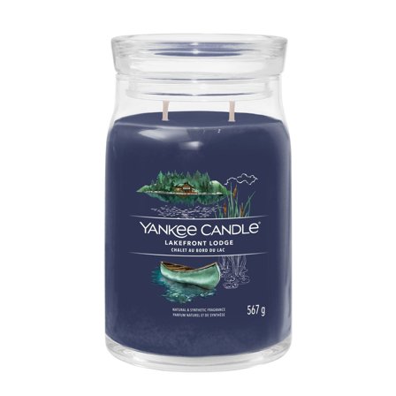 Yankee Candle Signature Jar Candles Lakefront Lodge 567g - Candela Profumata