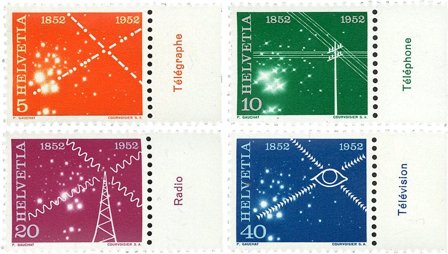 Schweiz 1952 - MICHEL 566/69 - Postfrisk