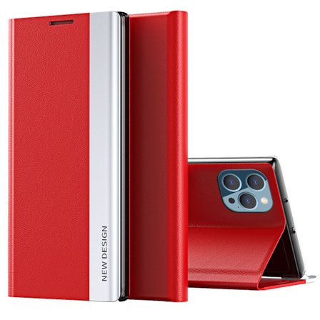 iPhone 13 Pro Max & 12 Pro Max - Elegant Fodral med Stativ