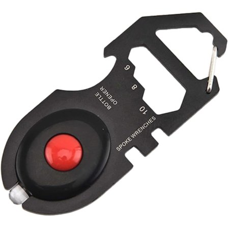 Praktisk Campingværktøjstilbehør | Multifunktionelt Overlevelseskort til Eventyrsæt Stål Multifunktionskort til Camping