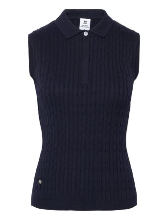 Madelene Sl Polo Shirt Navy Daily Sports