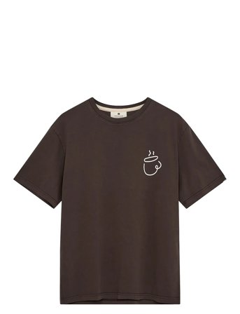 Anerkjendt | Akvillads Espresso Print S/S Tee | M