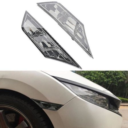Side Marker Signal Lights Led Marker Lamp Running Position Light Fit For Honda Civic - Snngv(højre venstre)
