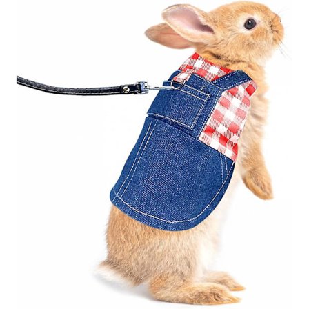 Justerbar kaninsele snor Kaninsele med bly til kanin, ilder, marsvin, kanin, hamster