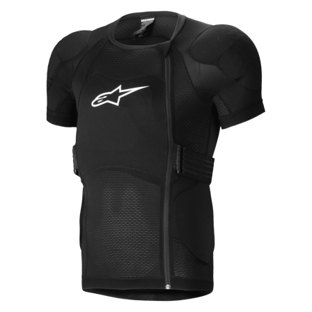 Alpinestars A-Impact Plasma Kortärmad MTB-Skyddsjacka Svart/Vit M