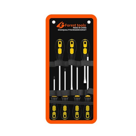 7-delars magnetisk skruvmejselset - Industriell kvalitet S2 legerat stål & kromvanadin