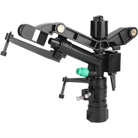 Impakt sprinkler roterende havesprinkler justerbar rotationsvinkel dækning 1 tomme hungevind sprinkler til haveplæne